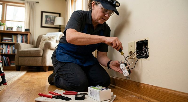 Electrical Outlet Relocation in Heber City, UT
